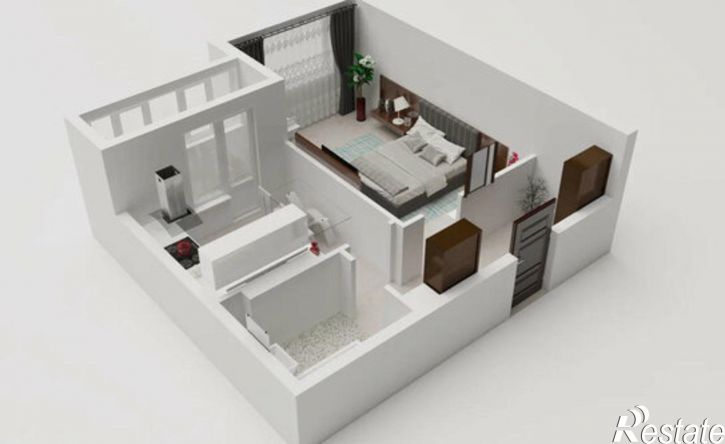 1-комн квартира ул Чапаева, 28Л,  д. 28Л