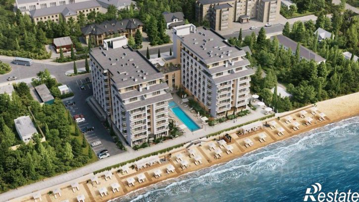 1-комн квартира в новом доме Симферопольская улица, 104Б,  д. 104Б