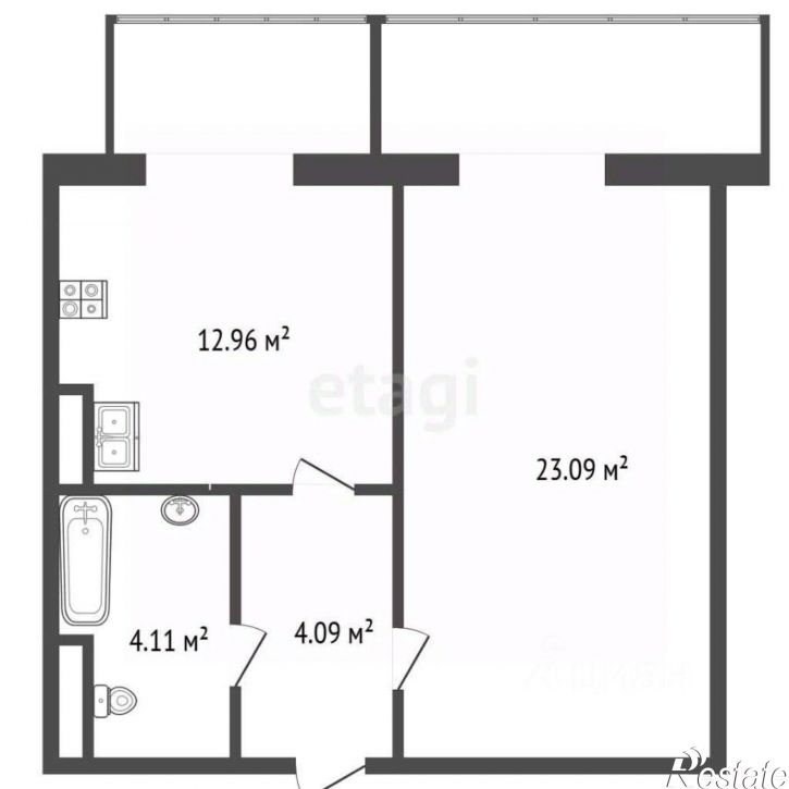 1-комн квартира ул Чапаева, 93,  д. 93