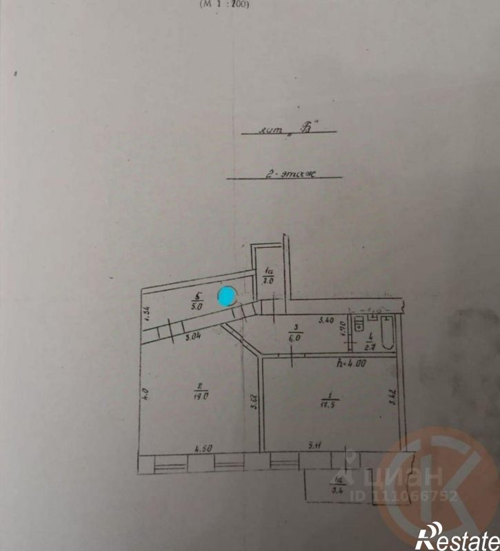 2-комн квартира ул Пушкина, 3,  д. 3