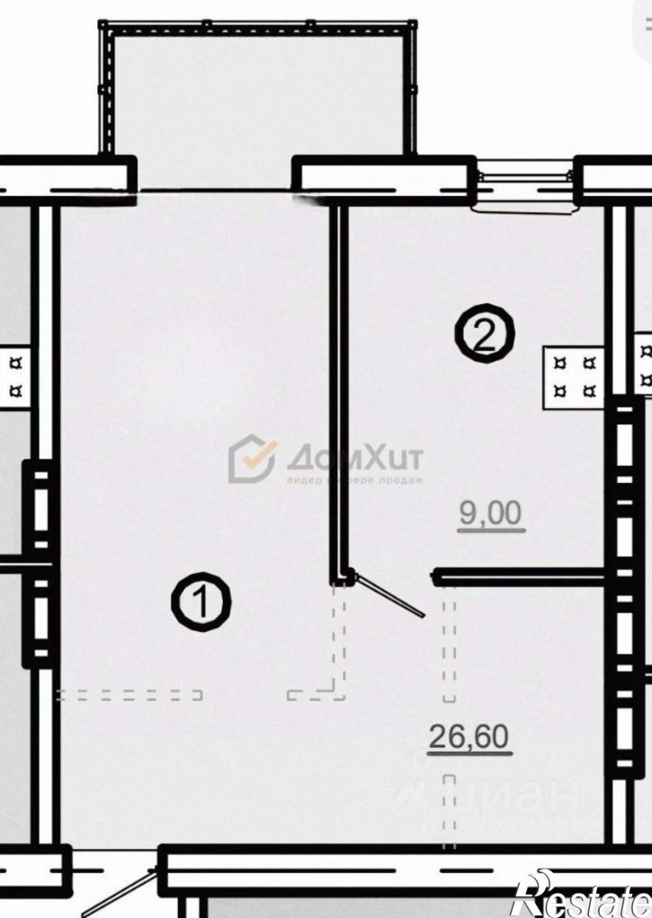 1-комн квартира пр-кт Победы, 87Б 2,  д. 87Б 2,  к. 2