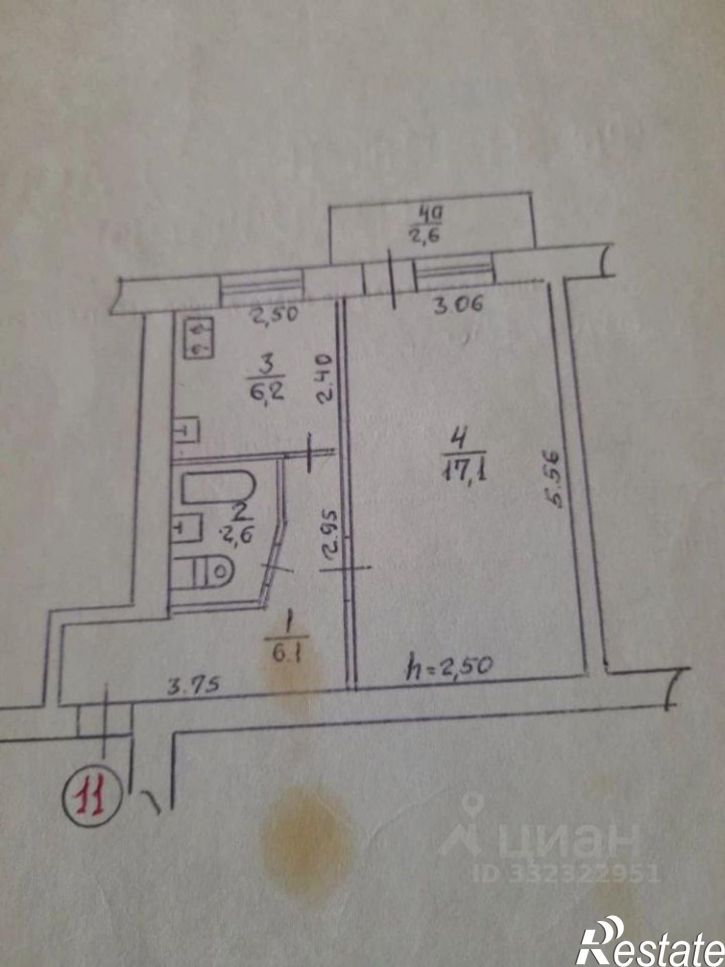 1-комн квартира пр-кт Победы, 20,  д. 20
