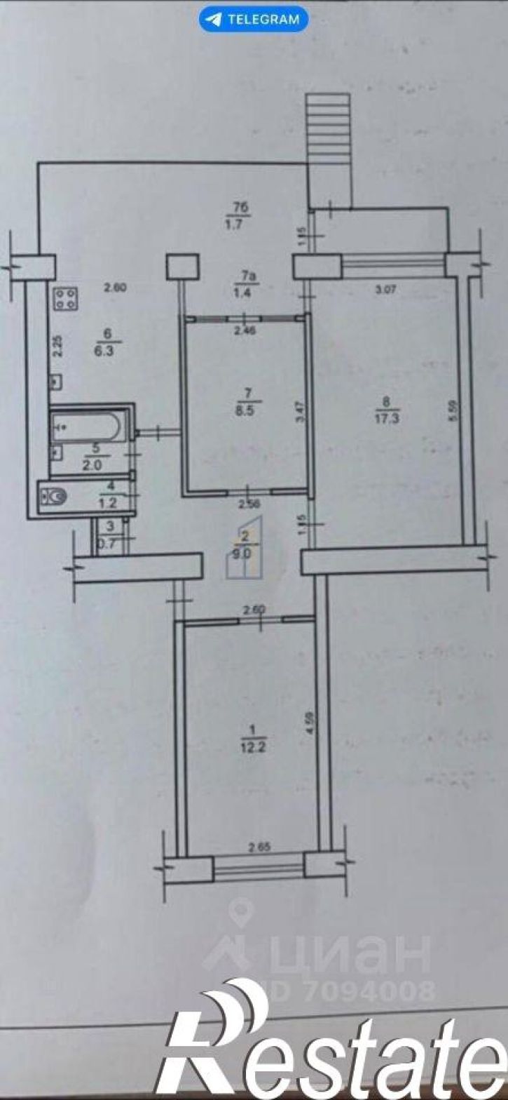 3-комн квартира проспект Победы, 33,  д. 33