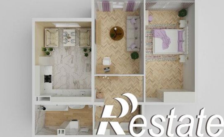 2-комн квартира в новом доме улица Чапаева, 28Г,  д. 28Г