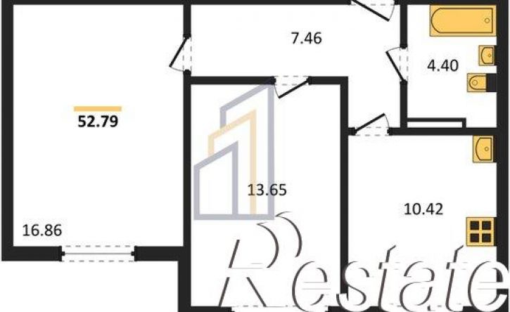 2-комн квартира улица Чапаева, 28К,  д. 28К