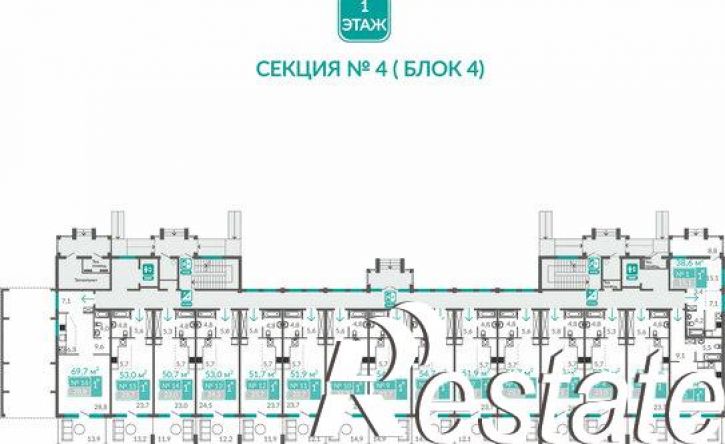 1-комн квартира Симферопольская улица, 2Ф,  д. 2Ф