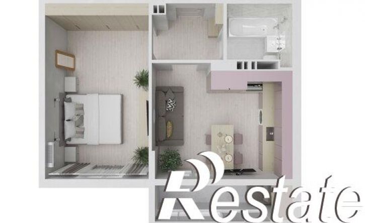 1-комн квартира улица Чапаева, 28Н,  д. 28Н