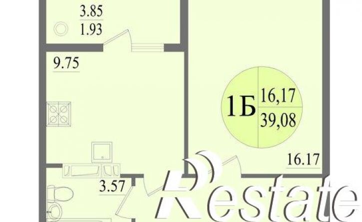 1-комн квартира улица Чапаева, 28Н,  д. 28Н