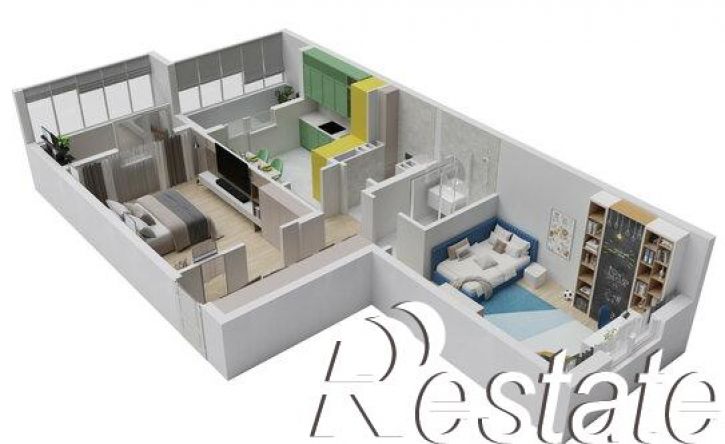 2-комн квартира улица Чапаева, 28Н,  д. 28Н