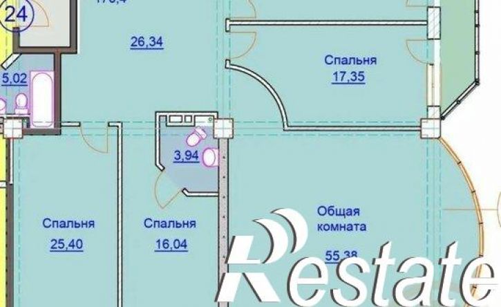 4-комн квартира Интернациональная улица, 130,  д. 130